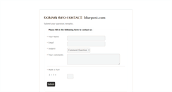 Desktop Screenshot of bluepost.com